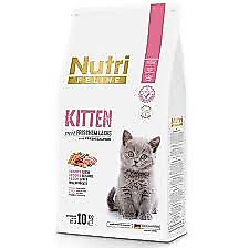 NUTRİ SOMONLU YAVRU KEDİ MAMASI 10KG