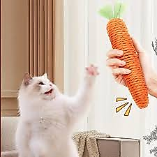 HAVUÇ ŞEKLİNDE KEDİ OYUNCAĞI 15CM