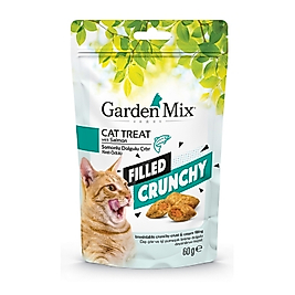 Garden Mix somonlu İçi Dolgulu Kedi Ödülü 60Gr