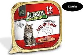 JUNGLE BİFTEKLİ YAŞ MAMA 100GR